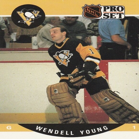 Wendell Young Pittsburgh Penguins NHL Hockey Card Collection - 3 Card Set - Picture 2 of 4
